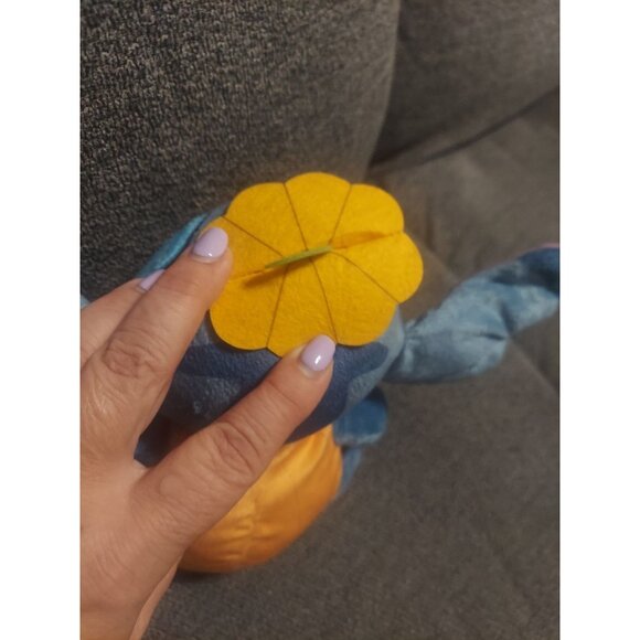 Disney Lilo & Stitch Halloween Jack-O-Lantern Pumpkin 8 Plush NWT Stuffed Animal - Picture 7 of 11